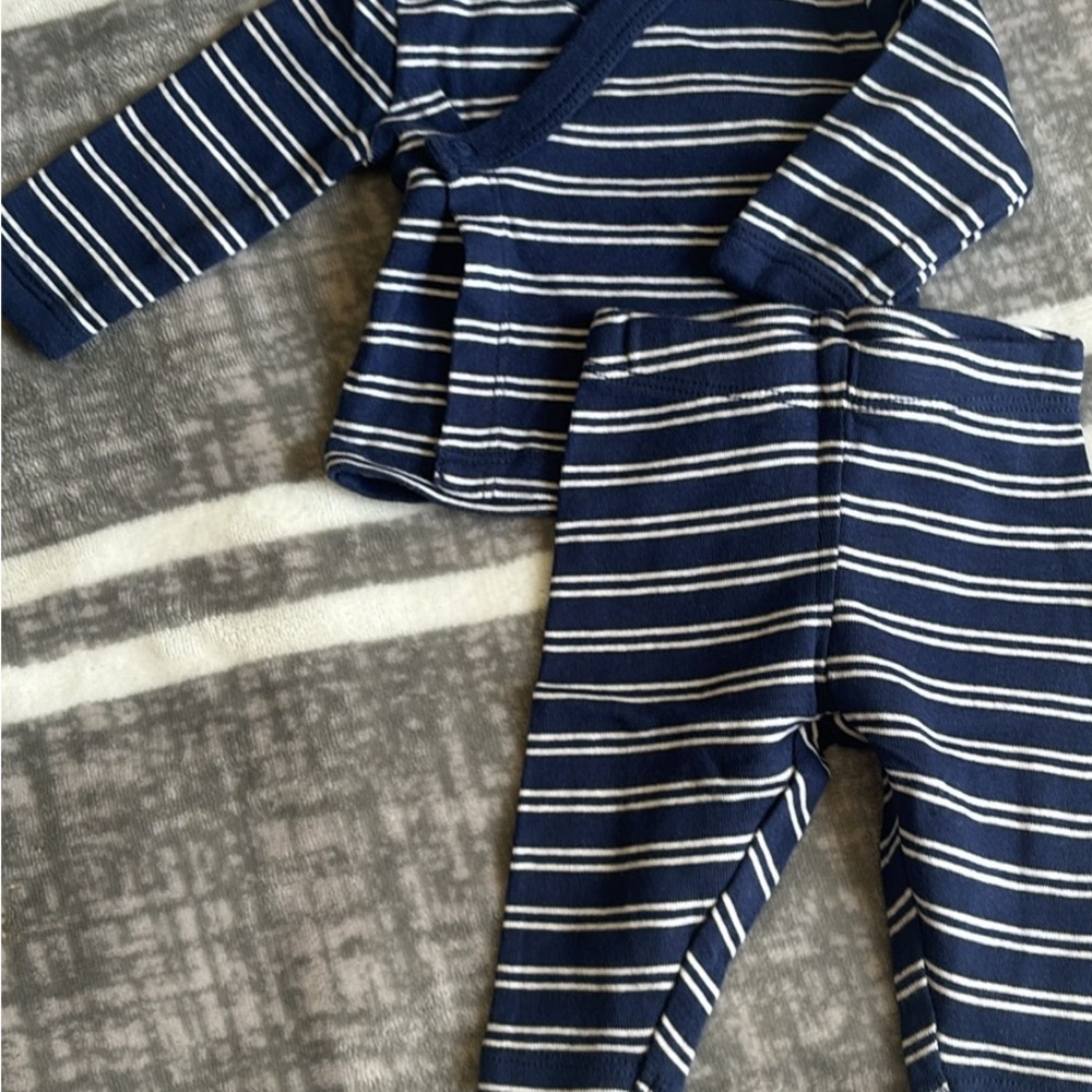 Striped Baby Outfit